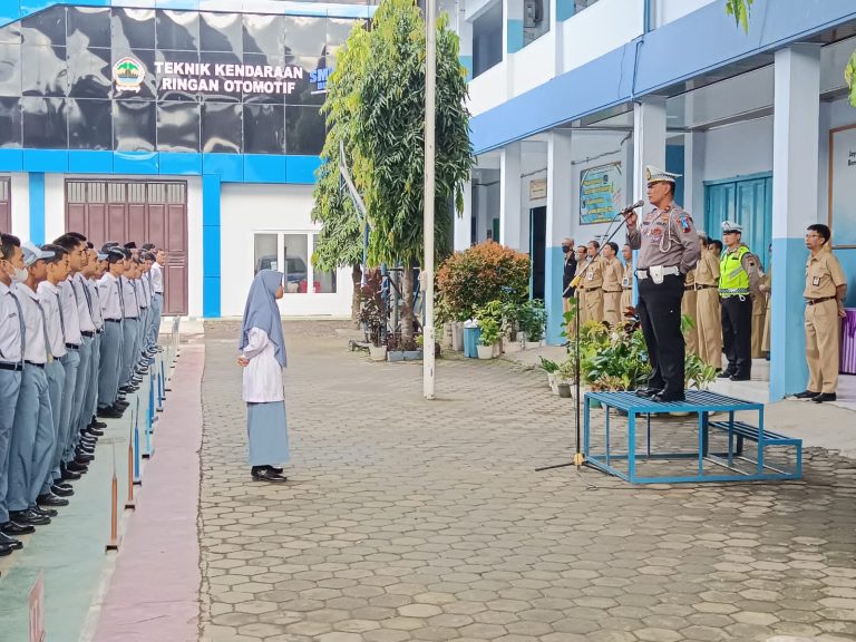 Tanamkan Tertib Berkendara Sejak Dini, Satlantas Polres Kudus Gelar Dikmas di Sekolah-sekolah