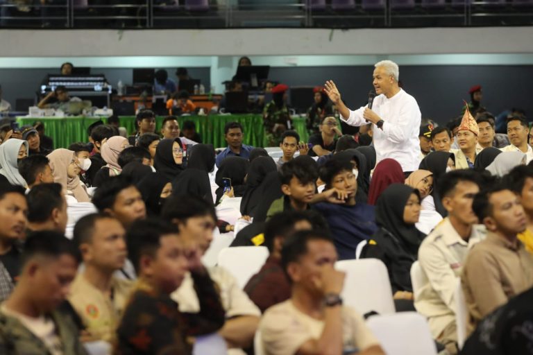 “Menggagas Indonesia Baru”, Ganjar Ungkap Cara Atasi Pungli Hingga Pendidikan