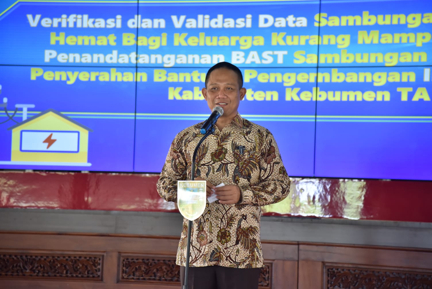 461 KK di Kebumen Dapat Bantuan Sambungan Listrik Murah
