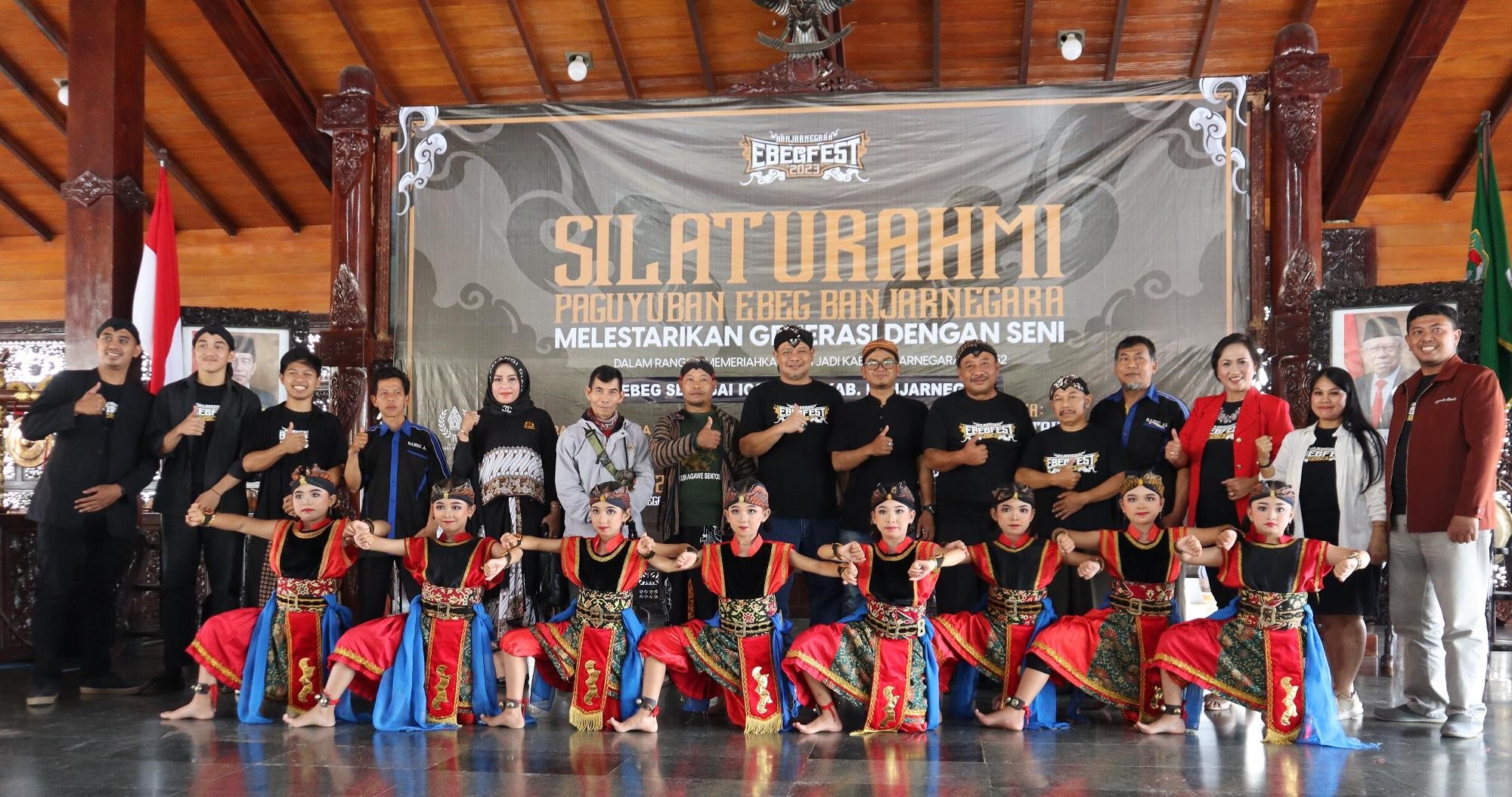 Silaturahmi Paguyuban Ebeg, Sinergi Menyambut Festival Ebeg 2023