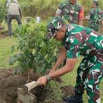Lestarikan Lingkungan, Dandim Magelang Reboisasi Gunung Gupak