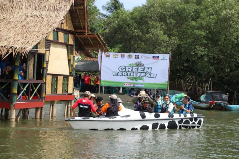 Diresmikan, Posko Green Earth Team di Dusun Cigimbal Cilacap Utara
