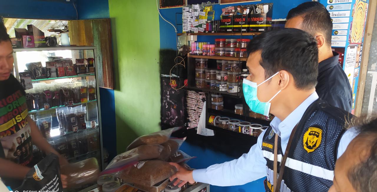 Tim BKC Ilegal Temukan Tembakau Bermerk Tanpa Cukai Resmi