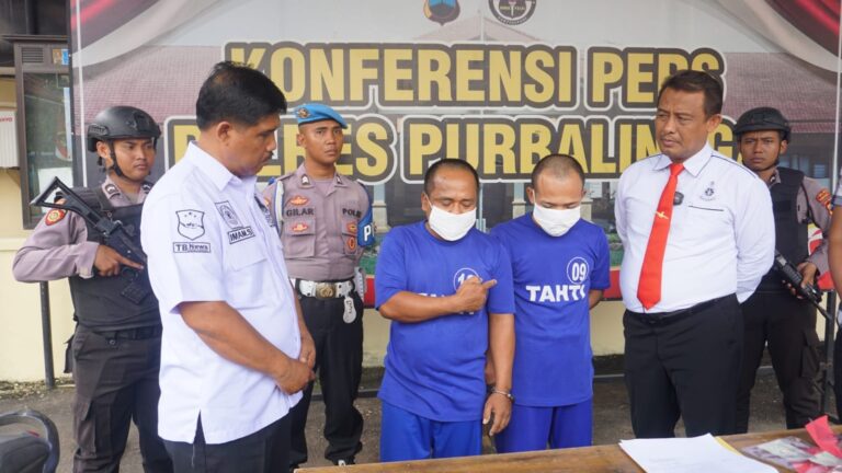 Dua Pelaku Curanmor Asal Banjarnegara Diringkus Polres Purbalingga