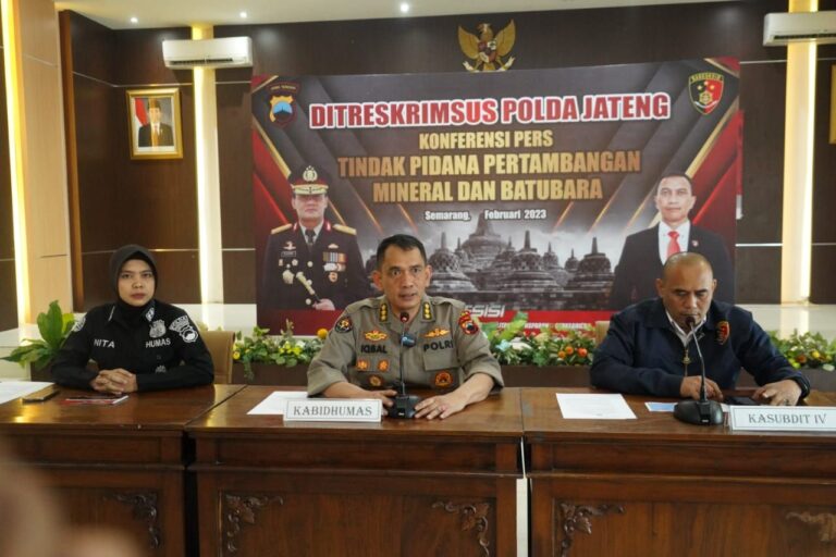 Polda Jateng Gerebek 2 Lokasi Penambangan Ilegal di Blora dan Pati