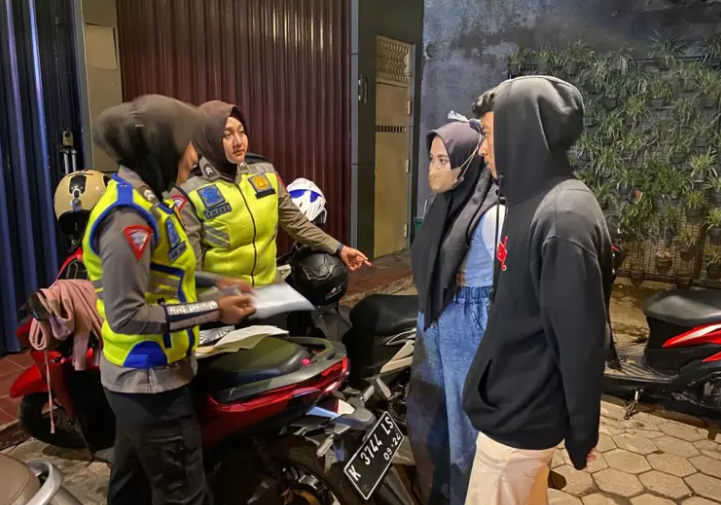 Satlantas Polresta Pati Gelar Penertiban, 63 Pelanggar Terjaring Razia