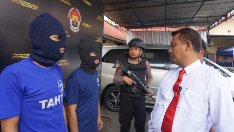 Dua Pelaku Curanmor Diringkus Polres Purbalingga