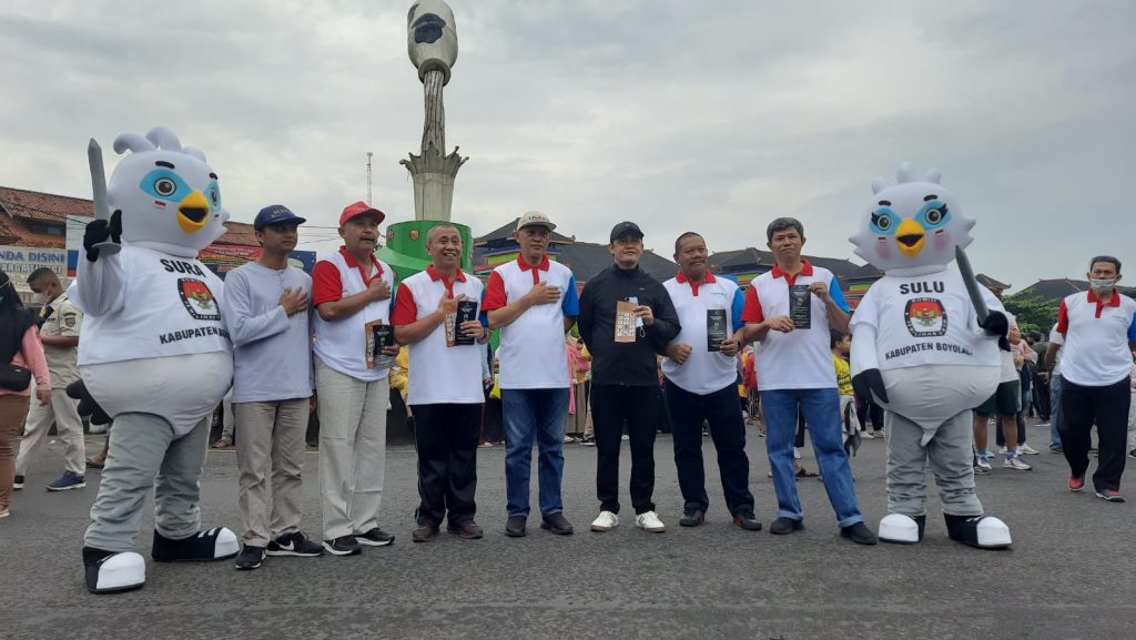KPU Boyolali Kolaborasi Bersama Pemkab Sosialisasikan Tahapan Pemilu