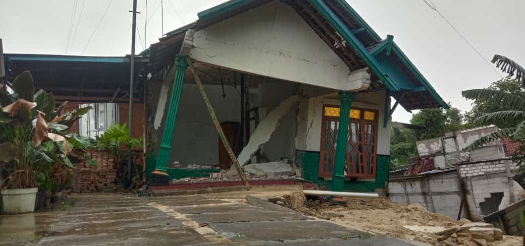 Pemkab Segera Bangun Huntap untuk Belasan Korban Tanah Gerak