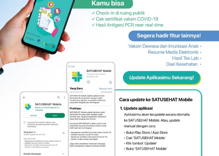 Per Maret, Aplikasi PeduliLindungi Transformasi ke Satu Sehat Mobile