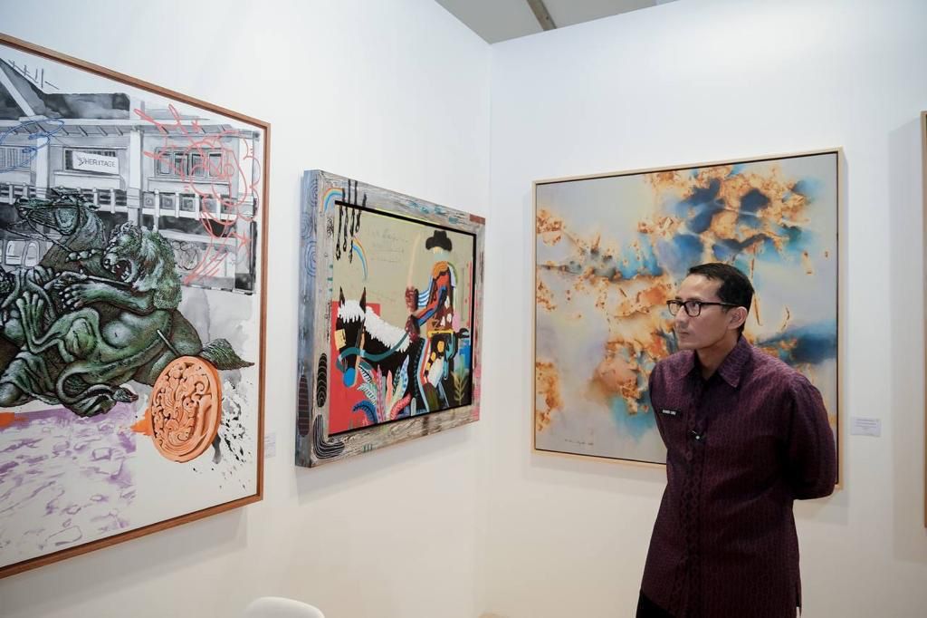 Menparekraf: “Art Jakarta Gardens” Hadirkan Ruang Apresiasi Karya Seni Rupa