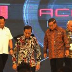 Presiden Jokowi usai membuka Rakernas APPSI Tahun 2023, Kamis (23/02/2023), di Balikpapan, Kaltim. (Foto: Humas Setkab)