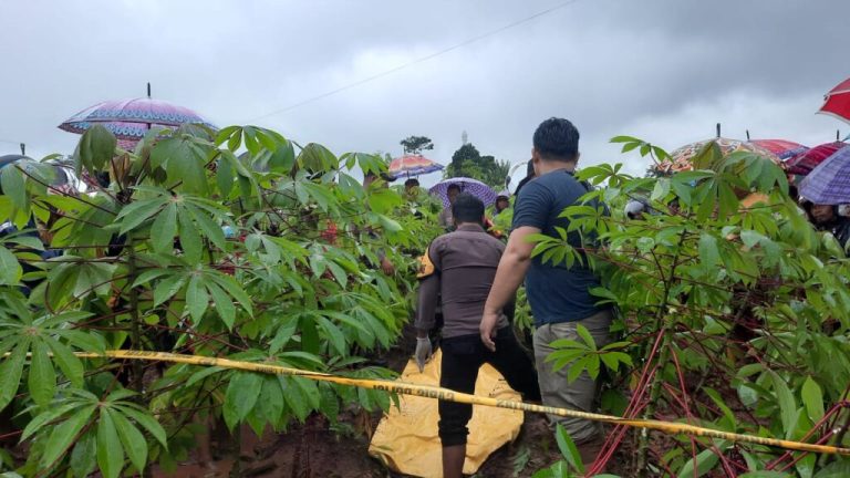 Wanita Pekerja Pabrik di Batang Ditemukan Tewas di Kebun Singkong