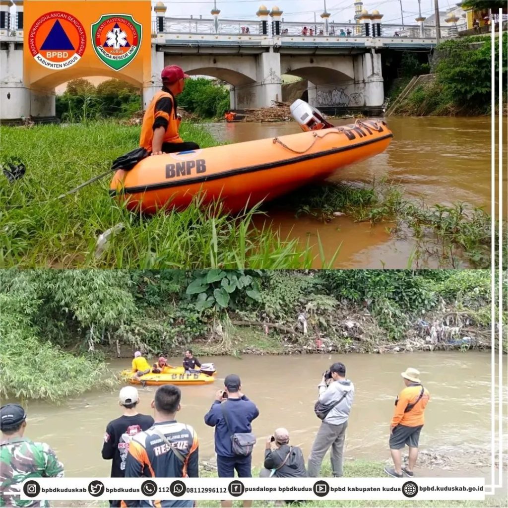 Pencarian Hari ke-2 Anak yang Tenggelam di Sungai Gelis Masih Nihil