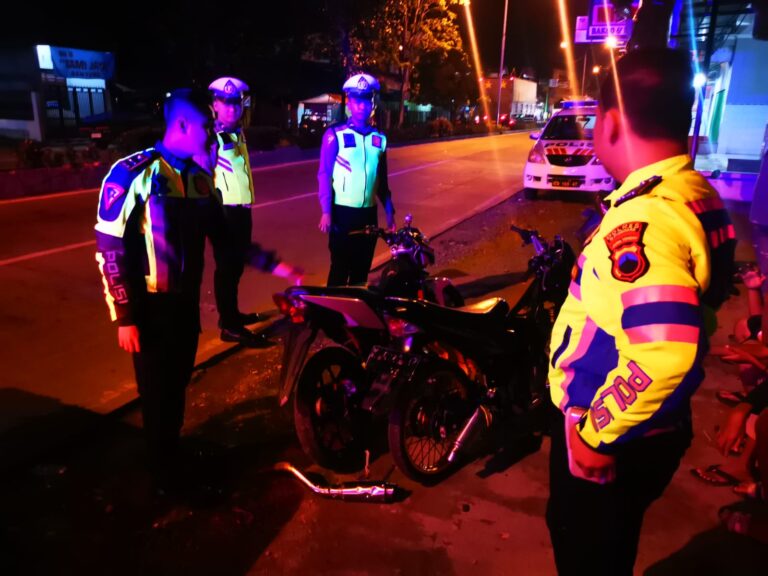 Tidak Ada Kapoknya, Polres Grobogan Amankan Puluhan Pebalap Liar