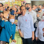 Pedagang Pasar Anyar Antusias Sambut Kunjungan Presiden dan Ibu Iriana