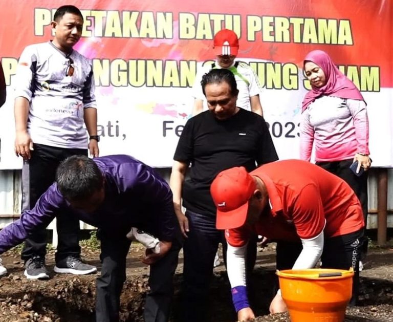 Hall Senam Pati Mulai Dibangun, Ditargetkan Selesai 120 Hari