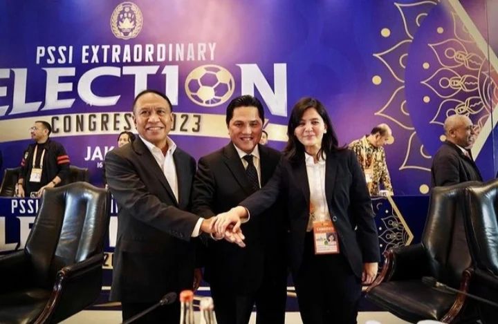Sempat Diulang, Ratu Tisha dan Menpora Amali Terpilih Sebagai Waketum PSSI