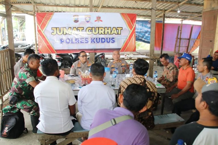 Dapat Laporan Pencurian di Mejobo dalam Jumat Curhat, Kasatreskrim Polres Kudus: Segera Kami Selidiki