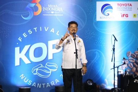 Naikkan Kelas dan Ekspor, Mentan SYL Buka Festival Kopi Nusantara