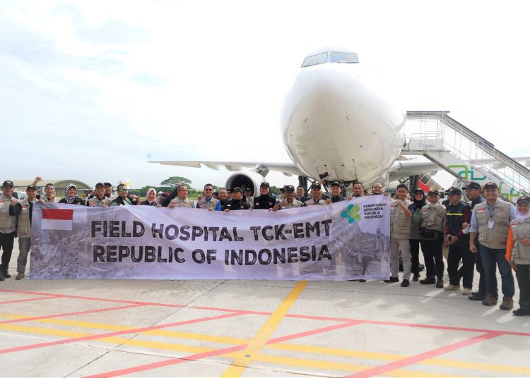 Didukung 119 Personel, Emergency Medical Team Diberangkat ke Turki