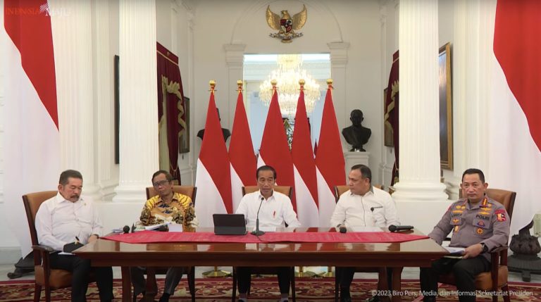 Presiden Tegaskan Komitmen Pemberantasan Korupsi Tak Pernah Surut