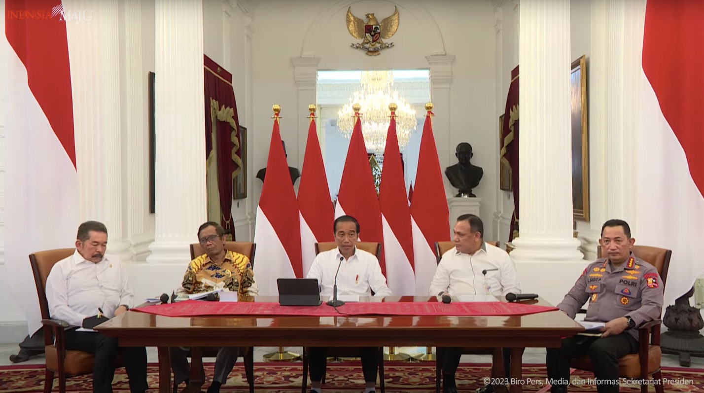 Presiden Tegaskan Komitmen Pemberantasan Korupsi Tak Pernah Surut