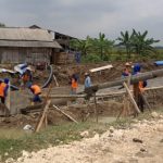 Pekerja Rehabilitasi Saluran Sekuder Glapan Timur Tak Gunakan K3, Jurnalis Dilarang Meliput