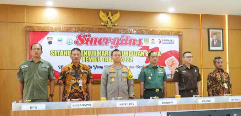 Setahun Jelang Pemilu 2024, Polres Sukoharjo Gelar Rakor antar Stakeholder