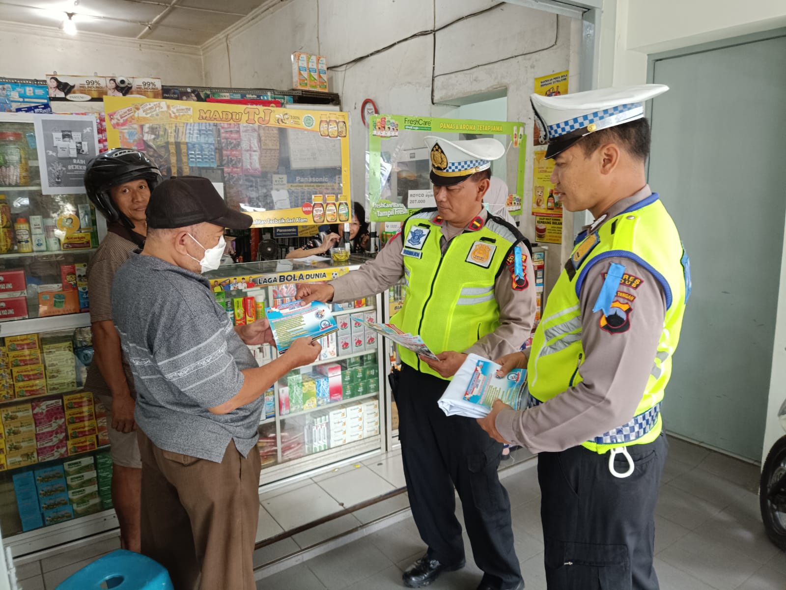 Satlantas Polres Kudus Sosialisasikan Keselamatan Berlalu Lintas Langsung pada Masyarakat