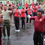 Eratkan Sinergitas Lintas Institusi, Kodim Pati Gelar Olahraga Bersama
