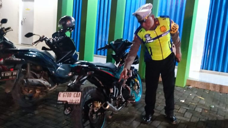 Usik Kenyamanan Warga, Polresta Pati Sita 28 Motor Berknalpot Brong
