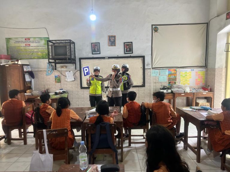 Sasar Anak-anak, Polresta Pati Tanamkan Tertib Berlalu Lintas Sejak Dini
