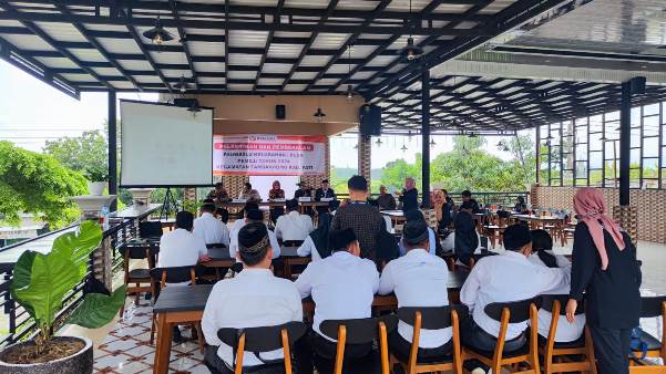 18 Panitia Panwaslu Tambakromo Terpilih Resmi Dilantik