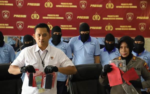 Satreskrim Polresta Pati Bongkar Enam Kasus Pencurian