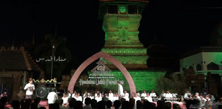 Khataman 19 Kali dan Penyalaan 488 Lilin, Buka Perayaan Ta’sis Masjid Al-Aqsha Menara Kudus