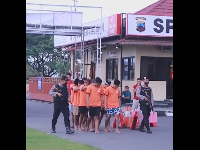 Keroyok Karyawan Koperasi di Klaten, 8 Orang Jadi Tersangka