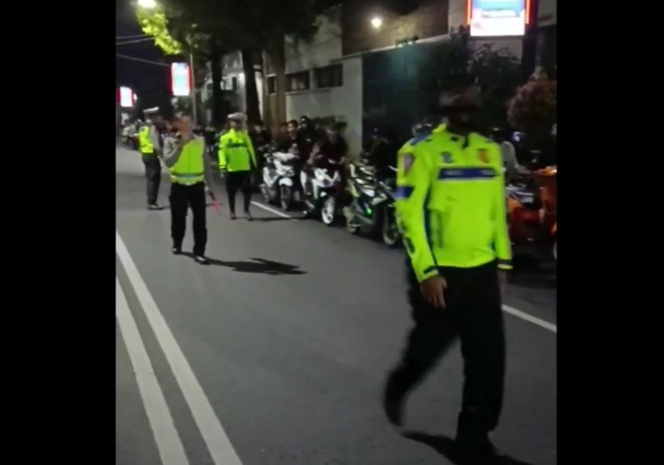 Adu Cepat jadi Adu Dorong, Puluhan Pebalap Liar Ditindak Polres Kudus