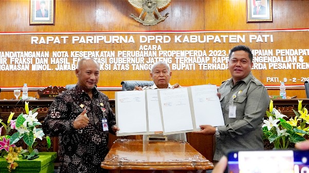 Raperda Minol, DPRD Jalin Kesepakatan dengan Pemkab Pati