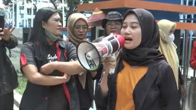 Aliansi Kabut dan Baperan Demo Tuntut Upah Lembur, Disnakertrans Siap Dampingi Sampai Tuntas