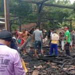 Diduga Korsleting Listrik, Sebuah Rumah di Pati Ludes Dilalap Api