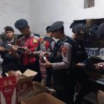 Operasi Pekat Sat Samapta Polres Brebes Sita 12 Dus Miras dari Jatibarang