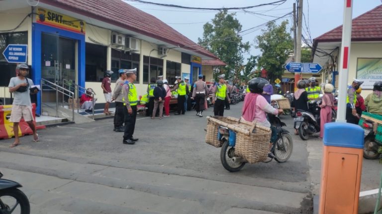 Gandeng Samsat, Polres Grobogan Gelar Razia Kendaraan Gabungan