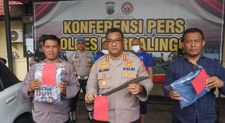 Ancam Sopir Bus dengan Parang, Dua Pelaku Diamankan Polres Kudus