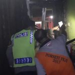 Polsek Kutasari Periksa Kebakaran di Kantor BPR BKK
