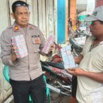 Kapolsek Jatibarang Pimpin Razia Pekat, Amankan Ribuan Butir Petasan