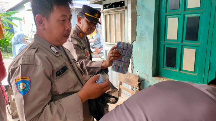 Gelar Razia, Polsek Jatibarang Amankan Ribuan Petasan Cabe Rawit