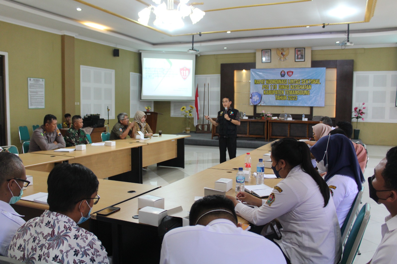 Belum Dikenal, PSC 119 Gelar Rakor Lintas Sektoral