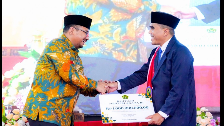 Kemenag Bantu Rp 1 M untuk Sarana Prasarana STAI Al-Anwar Sarang
