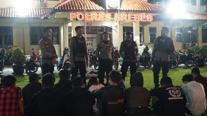 Diduga akan Lakukan Aksi Balap Liar, Puluhan Remaja Diamankan Polisi